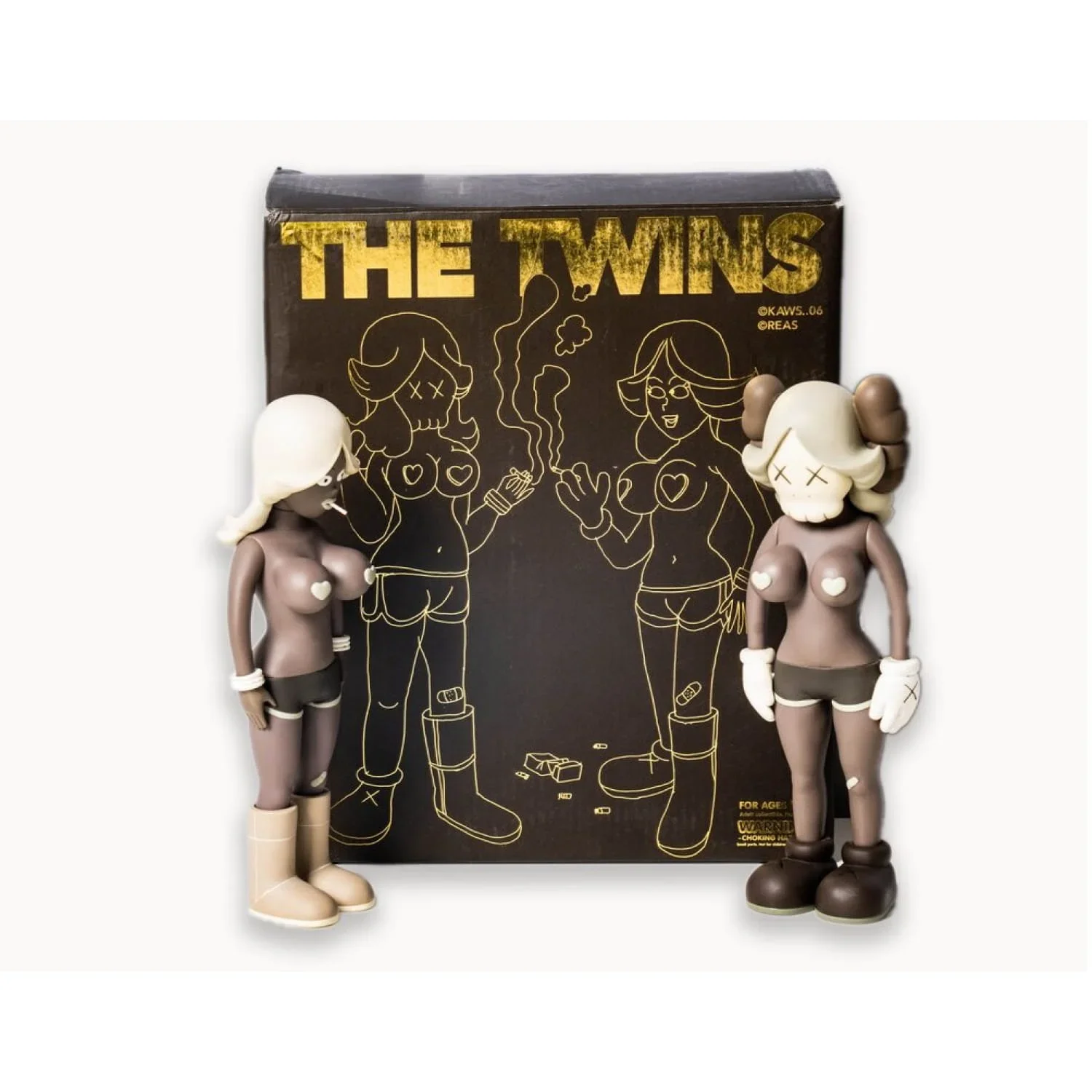 おもちゃ KAWS 2006 TWINS REAS Todd James The Twins - Todd James - 2006 — COMPANION MODE